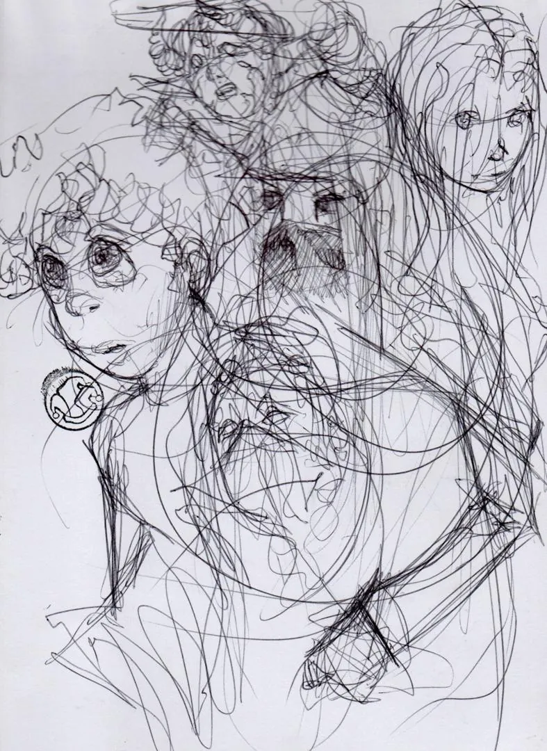 le zoli dessin « Croquis » que j'ai bilouté le 1<sup>er</sup> juin 2020