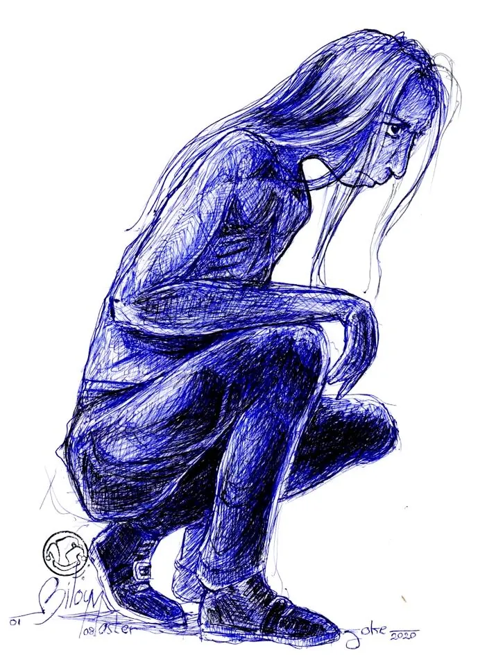 le zoli dessin « Chien chien » que j'ai bilouté le 1<sup>er</sup> août 2020
