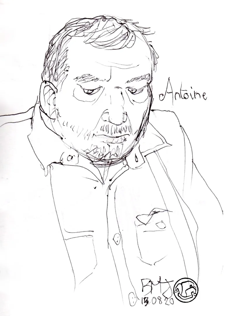 le zoli dessin « Antoine » que j'ai bilouté le 13 août 2020