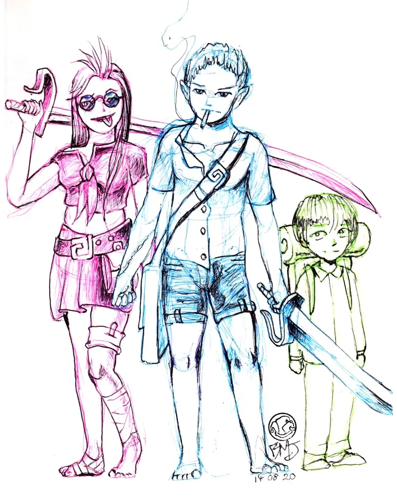 le zoli dessin « Random Team » que j'ai bilouté le 14 août 2020