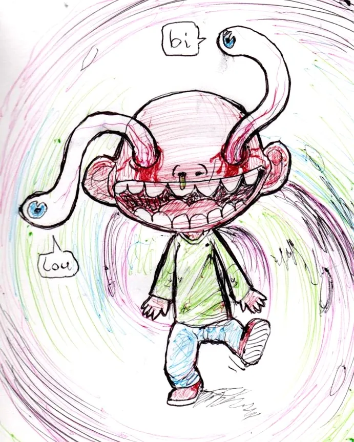 le zoli dessin « Eyes trip » que j'ai bilouté le 14 août 2020
