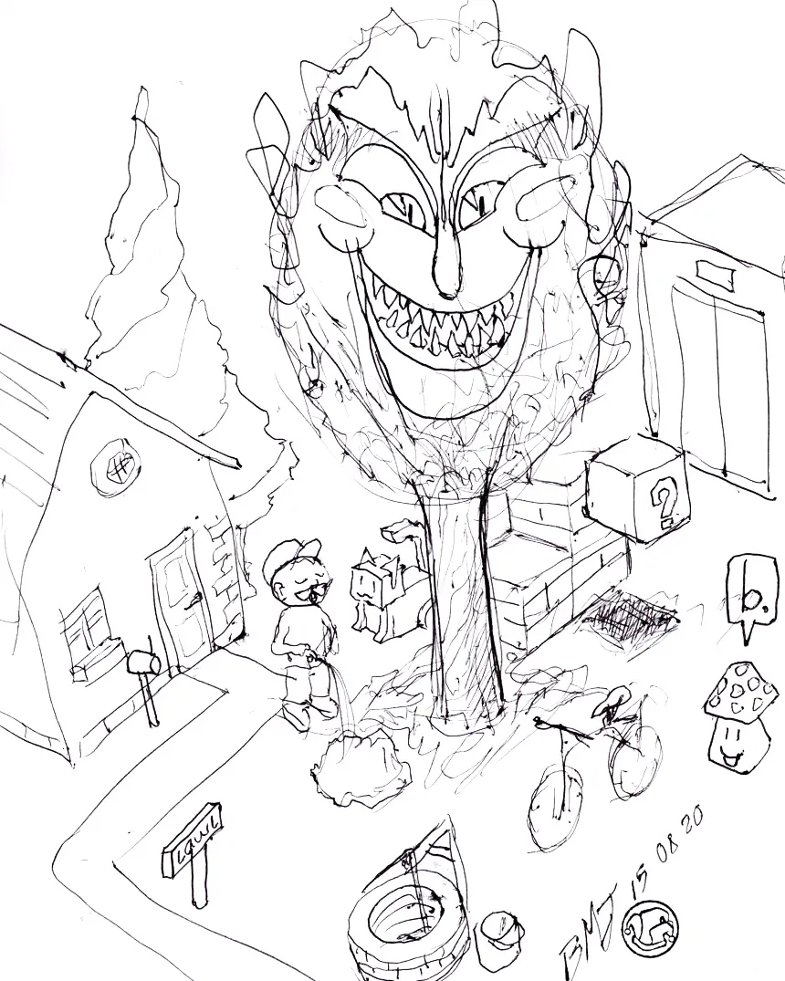 le zoli dessin « Trip » que j'ai bilouté le 15 août 2020