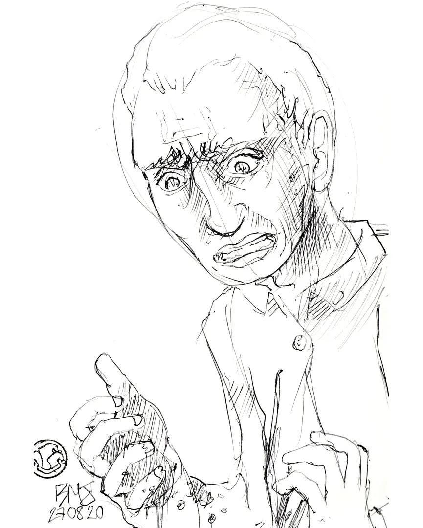 le zoli dessin « Mains sanglantes » que j'ai bilouté le 27 août 2020