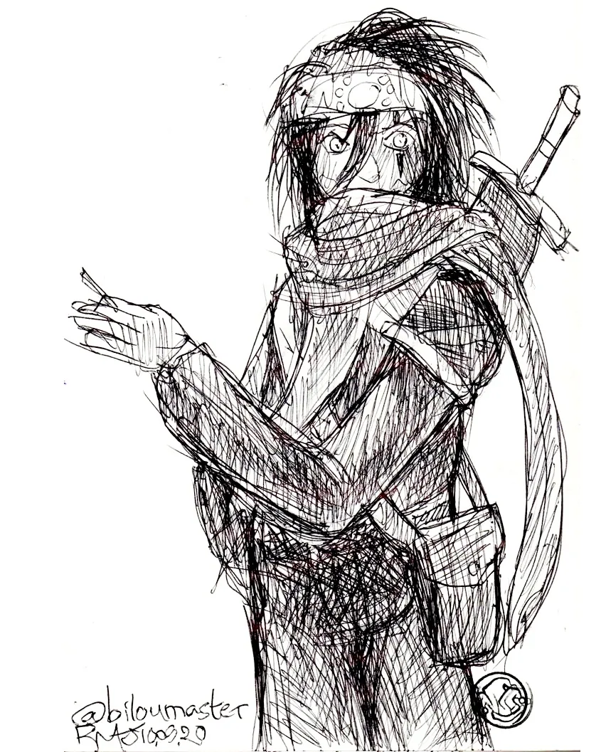 le zoli dessin « Chara design random » que j'ai bilouté le 10 septembre 2020
