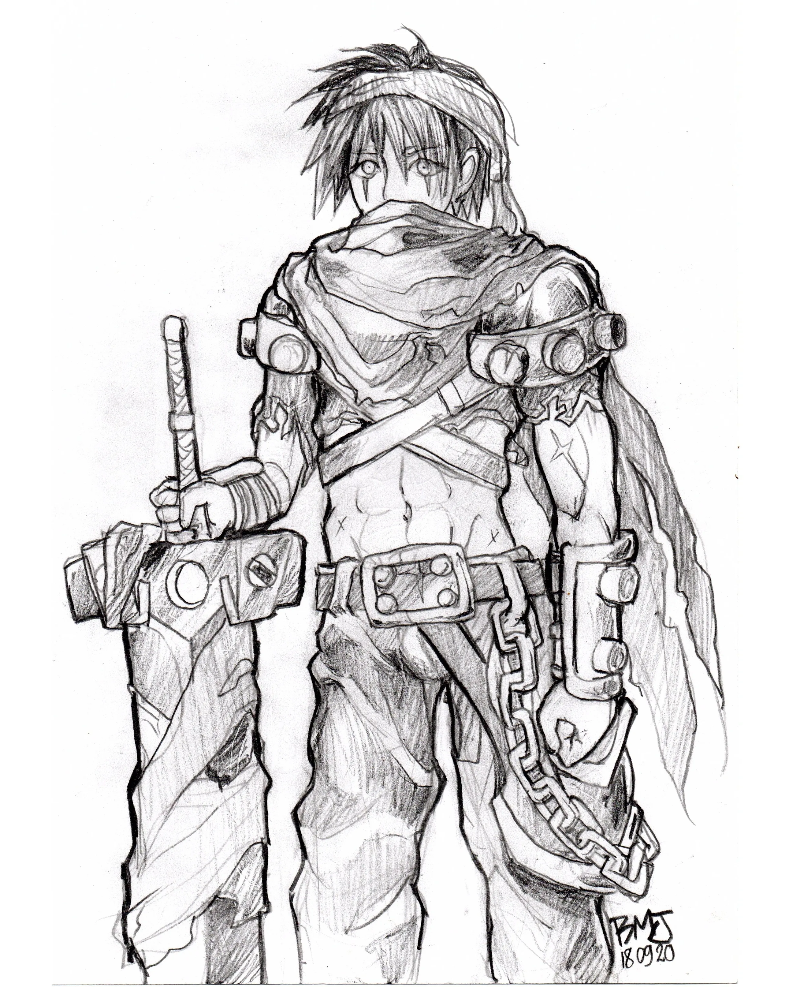 le zoli dessin « Chara design random » que j'ai bilouté le 18 septembre 2020