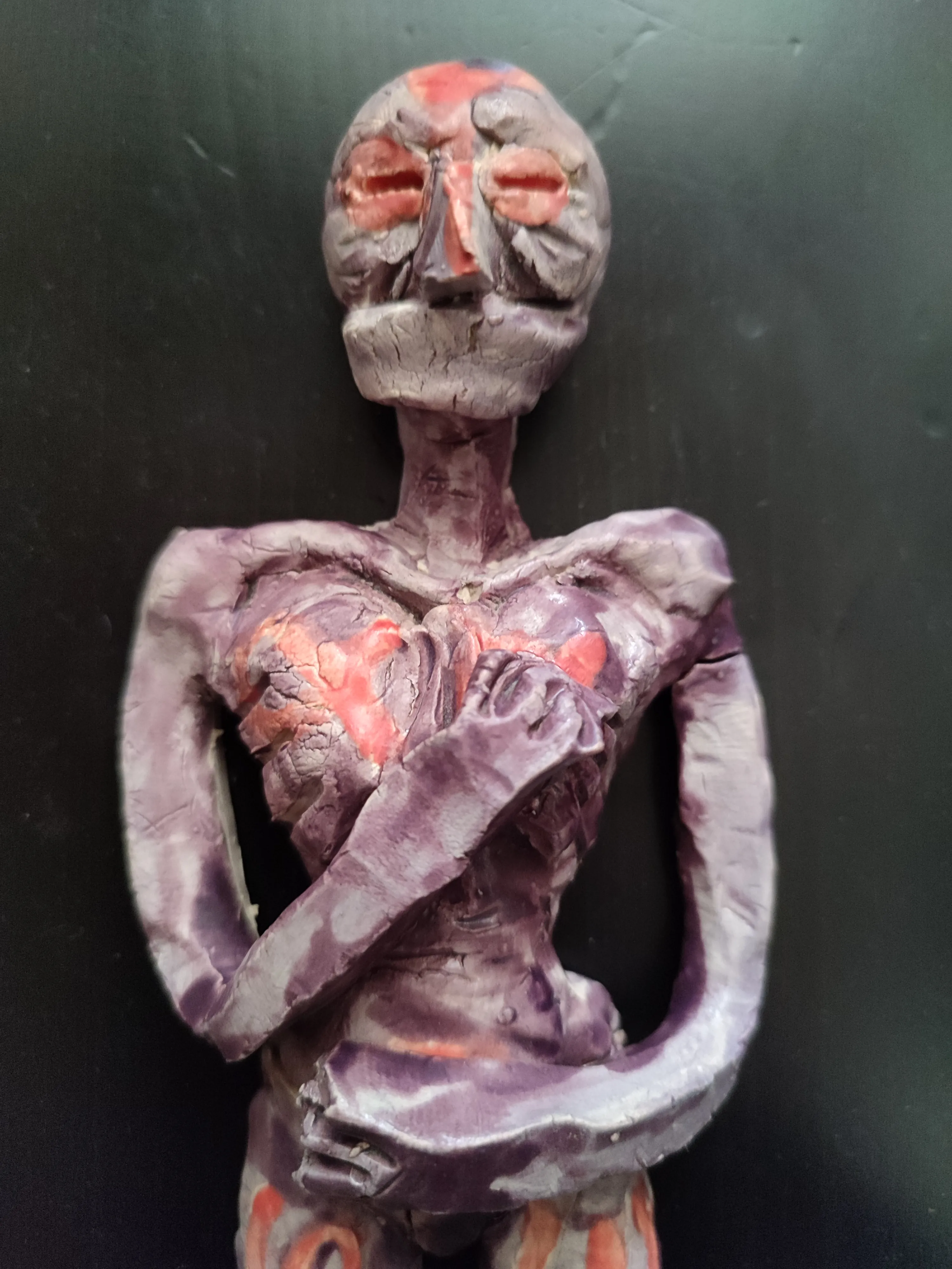 une zolie sculpture « Sérénité Macabre » que j'ai biloutée en 2020
