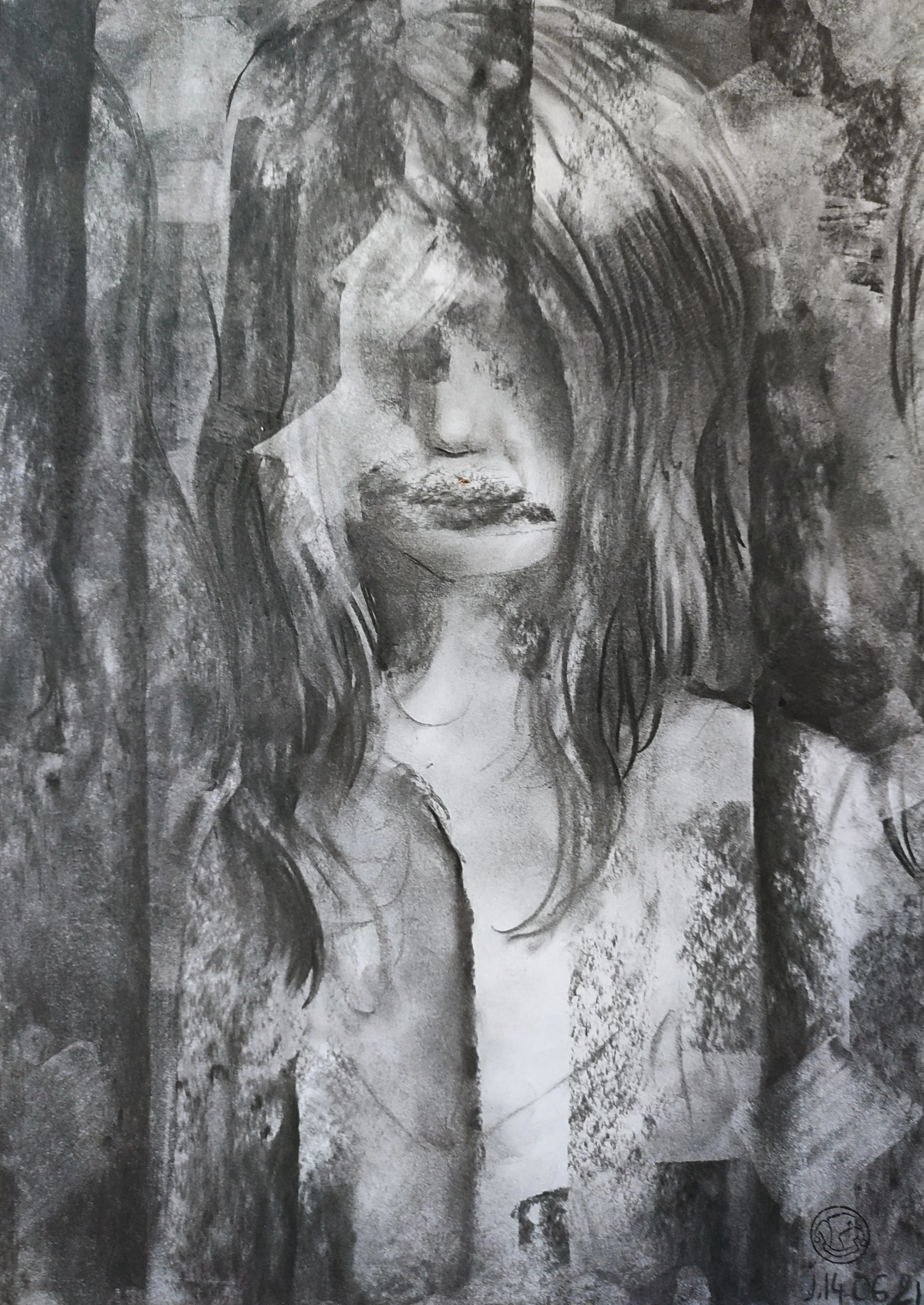 le zoli dessin « Sombre reflet » que j'ai bilouté le 14 juin 2021
